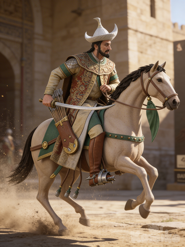 Medieval horseman