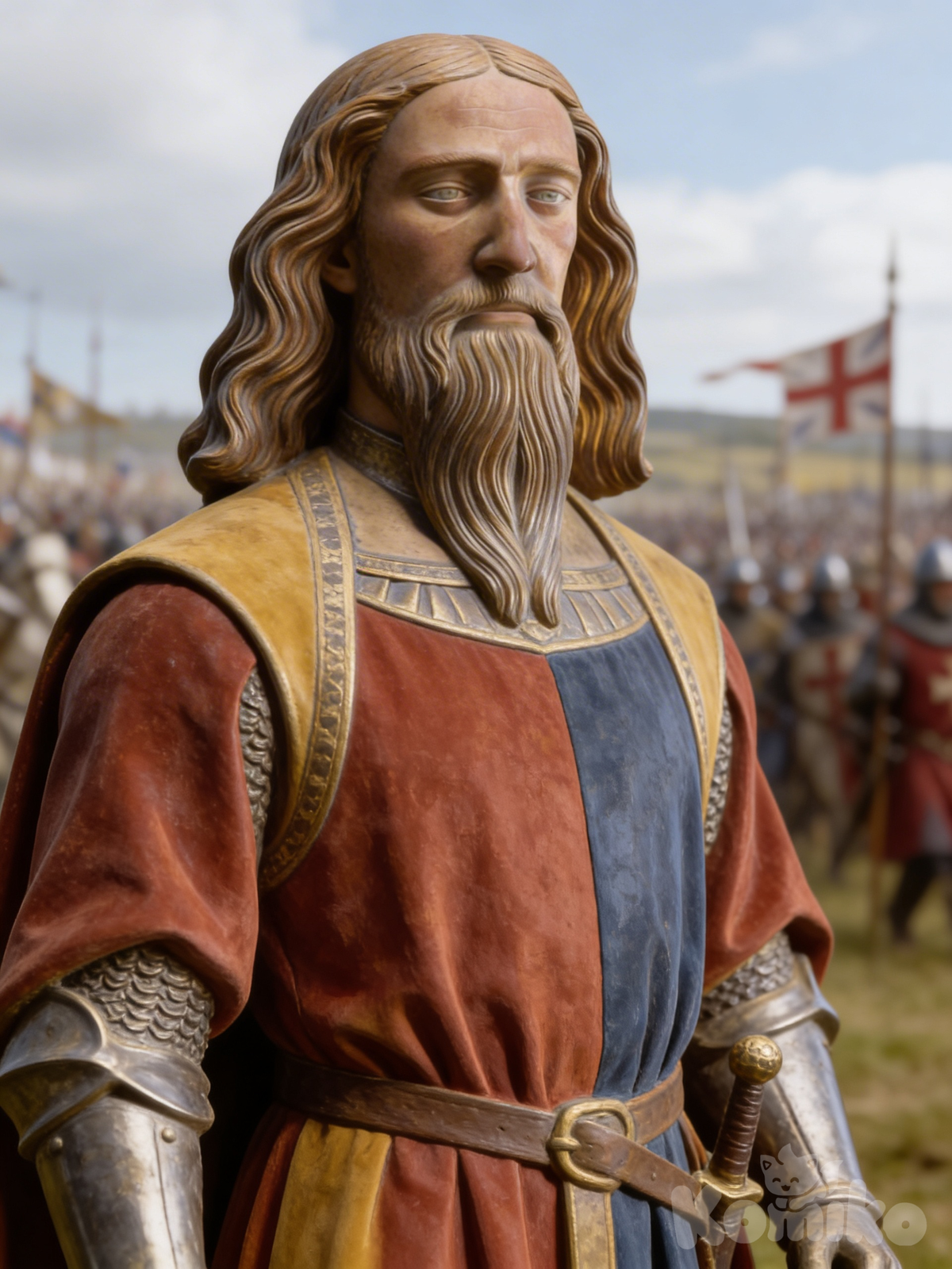 Serious king