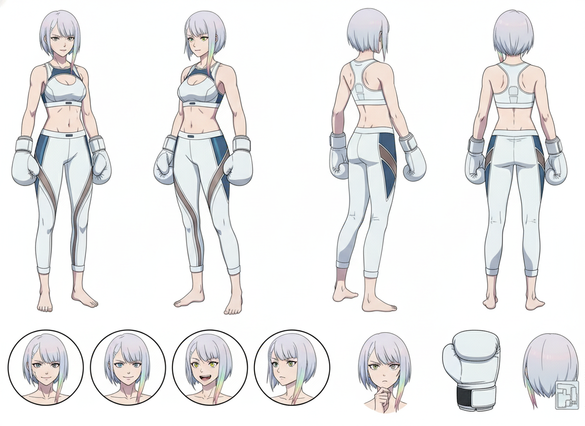 Character card Lucy (boxing)