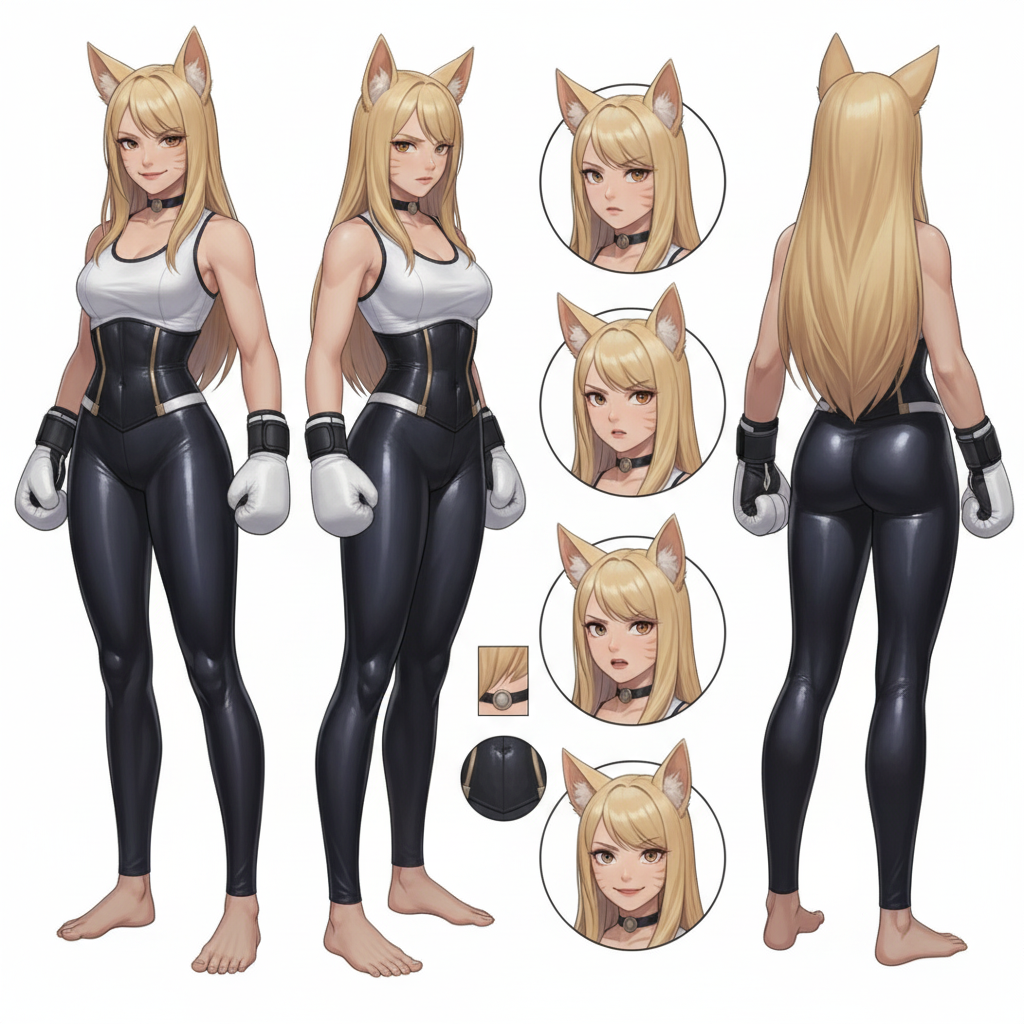 Ahri (K/DA) 3 variations 2 with tail