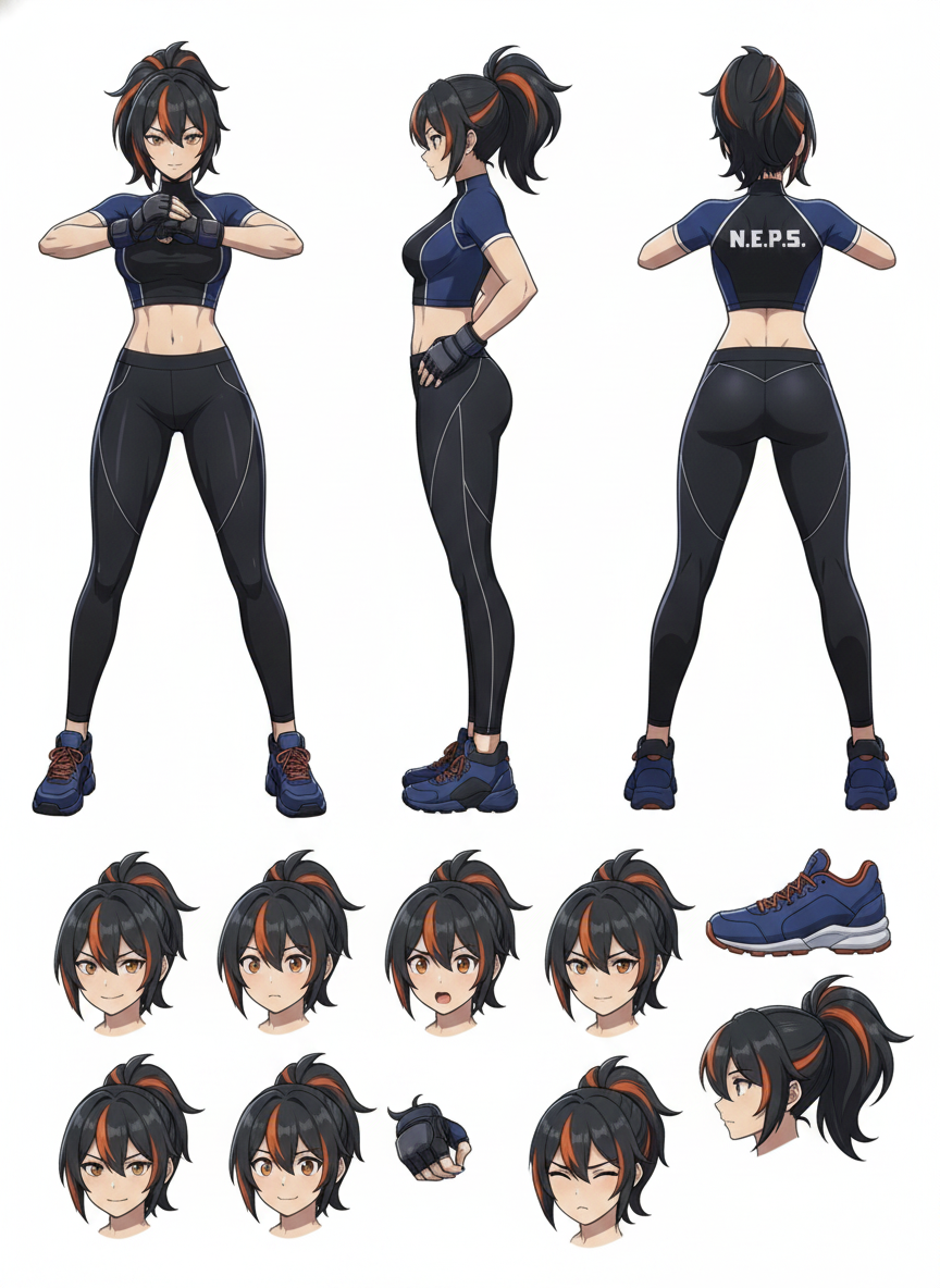 Zhu Yuan Zenless Zone Zero MMA style