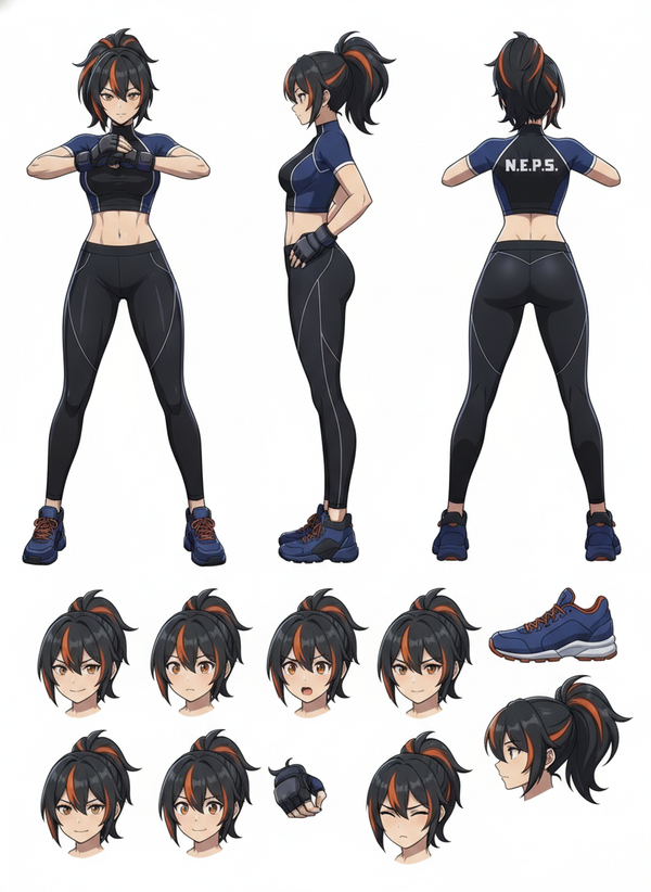 Zhu Yuan Zenless Zone Zero MMA style