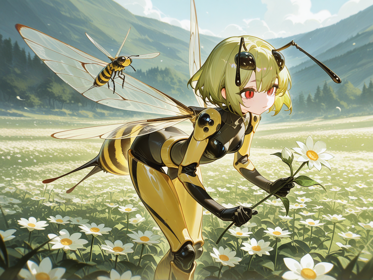 Nothing to see here... totally a Bee and not a fly :x