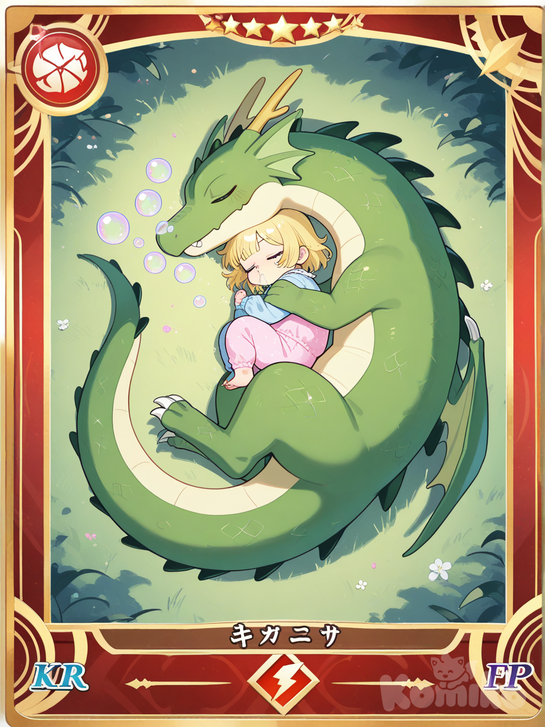 Sleeping Dragon Card