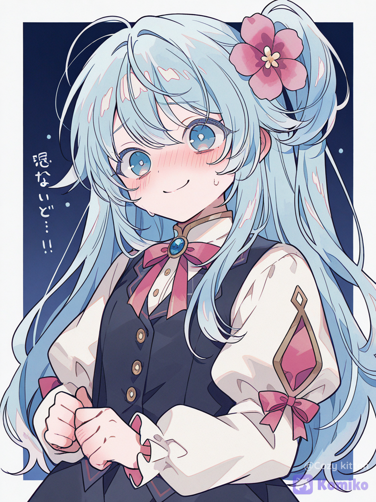 Shy girl