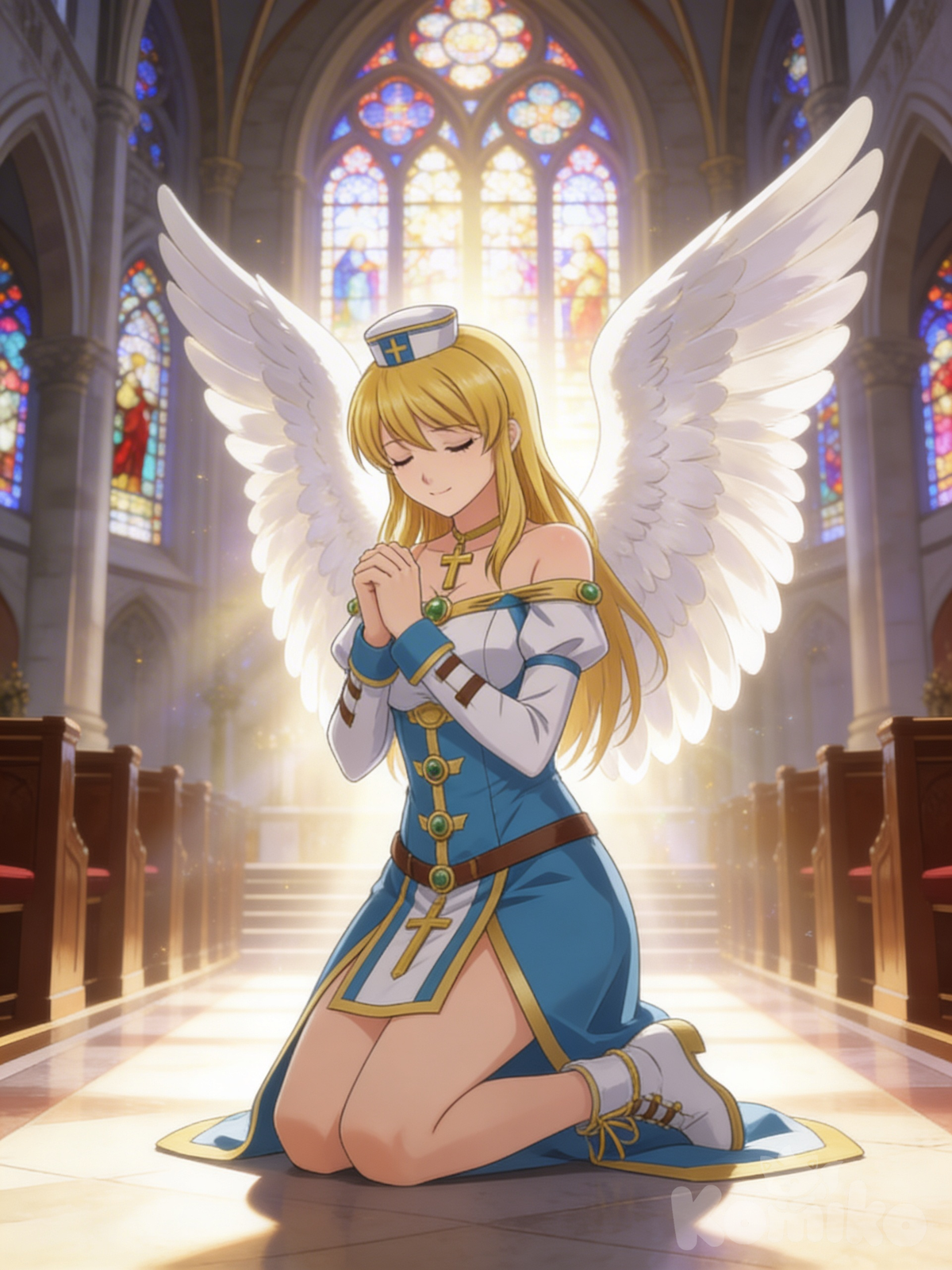 praying saintess