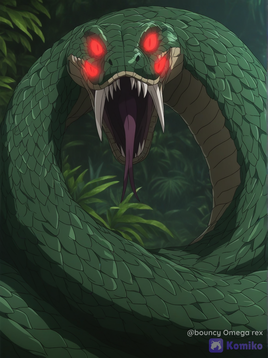 Large serpent