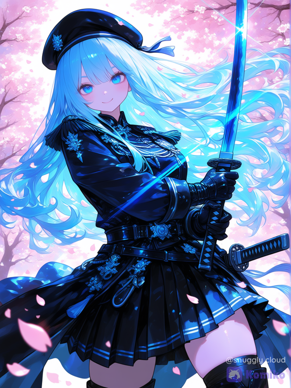 Azure Katana Maiden