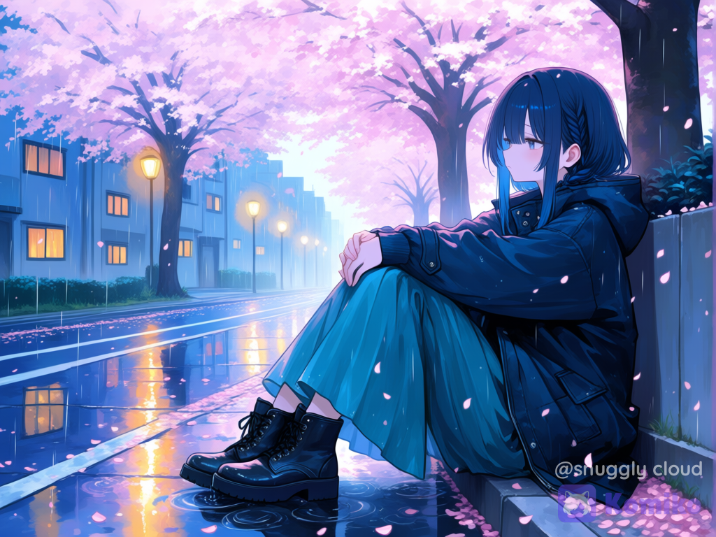 When Sakura Falls