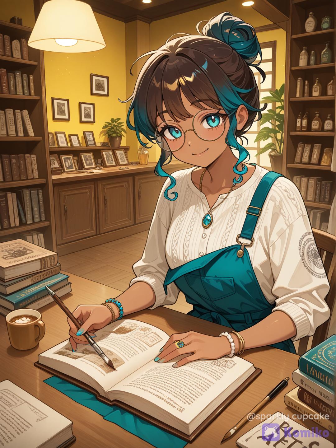 Nome Completo: Beatriz Cavalcante (Apelido: Bia / Nome de RP: Arara-Azul) ​Idade: 24 anos ​Origem: Belém do Pará (atualmente morando em uma metrópole