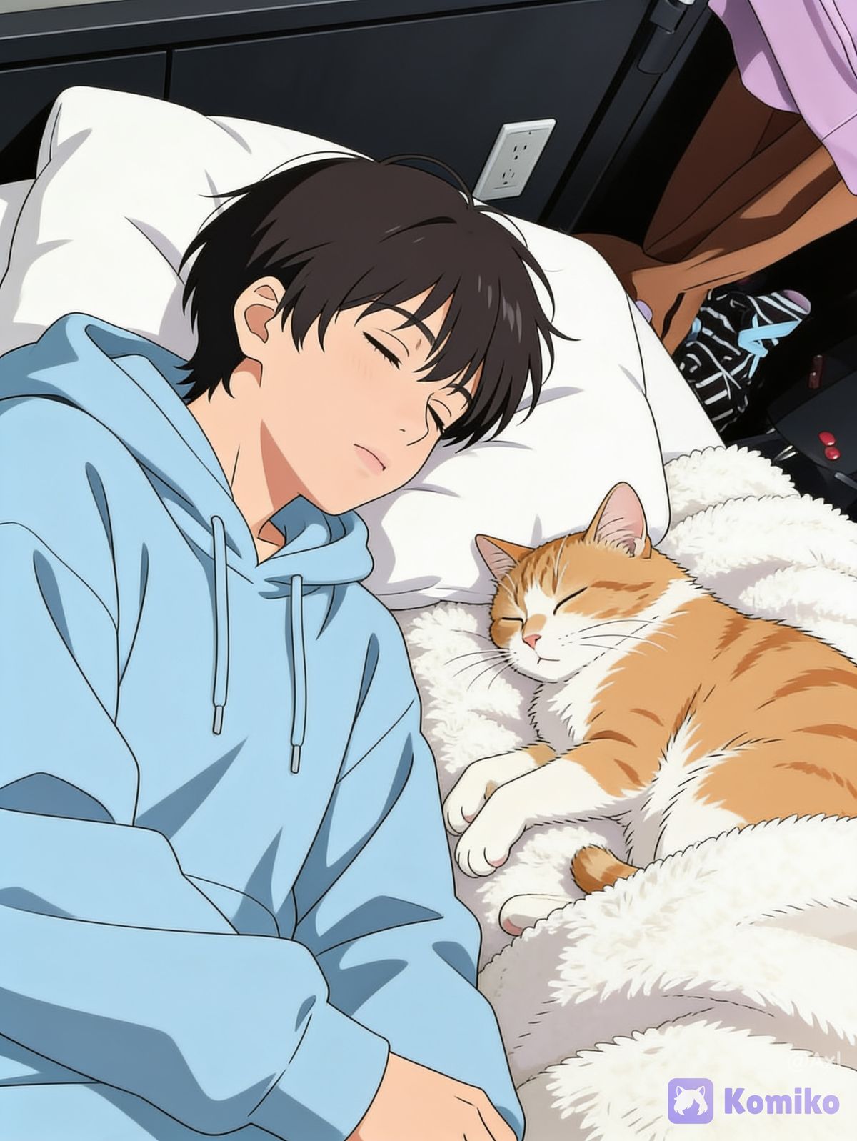 Me and my kitty napping