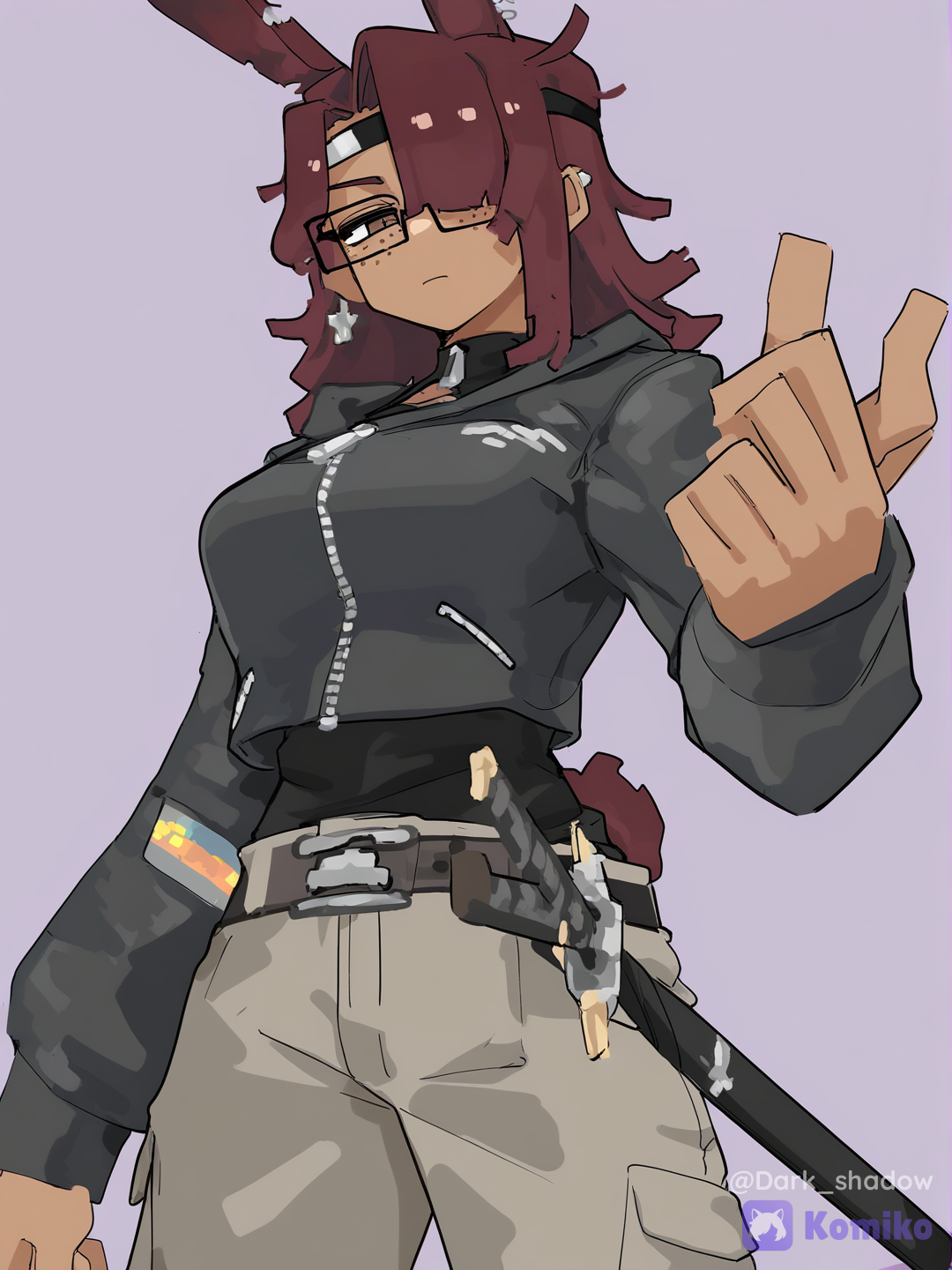 OC com vibe de espada! ⚔️✨