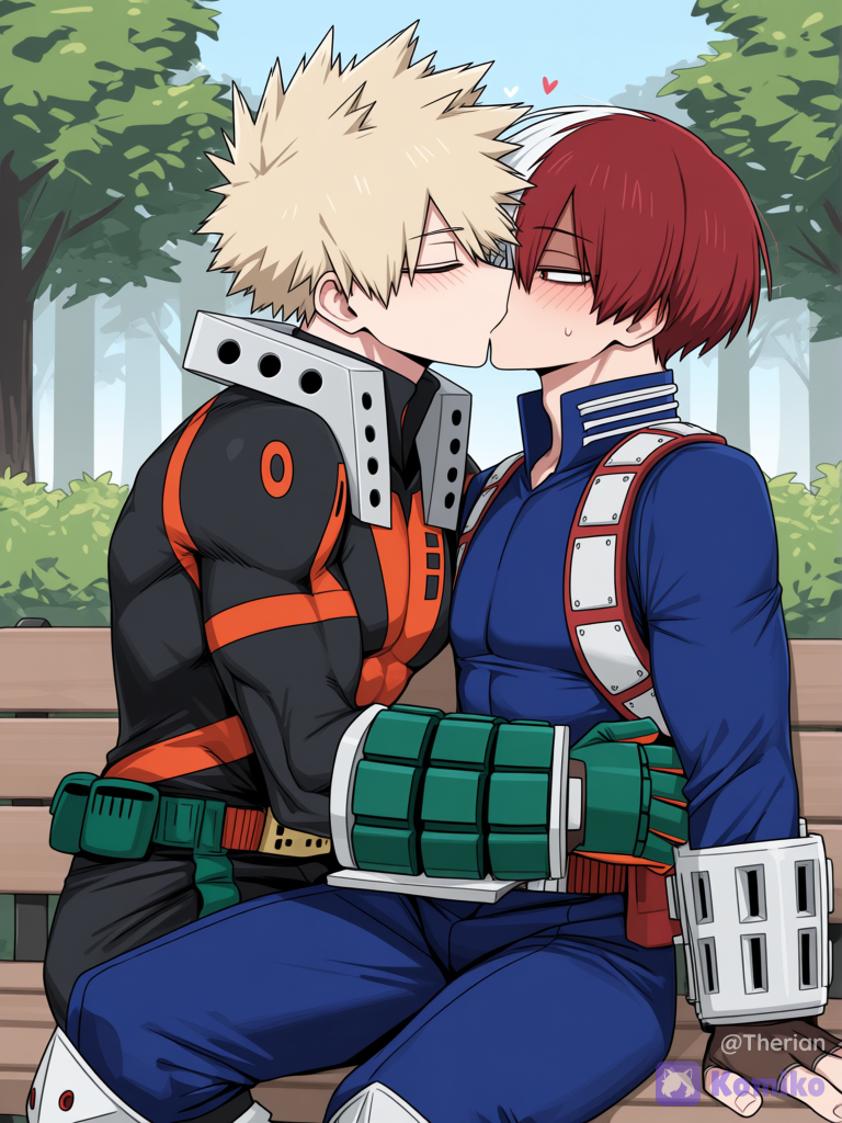 Rawr dis is gay hehe todobaku (again)