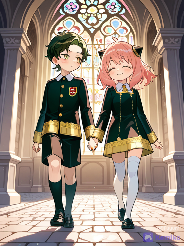 Damian & Anya's Sweet Stroll 💕
