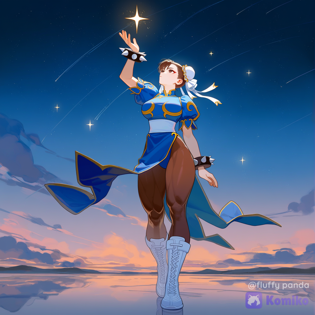 Chun Li and the stars