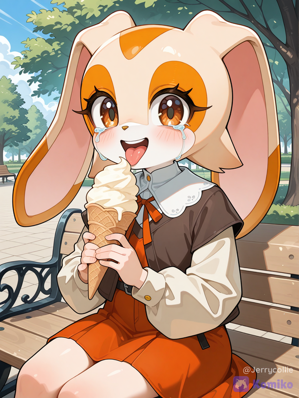 Cream the rabbit