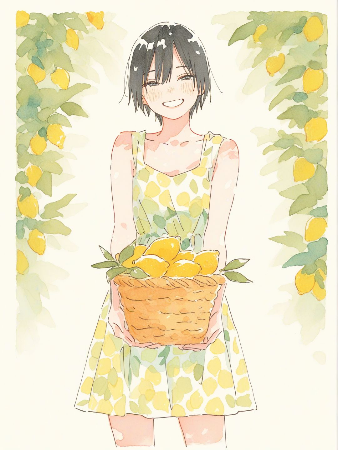 Lemon basket