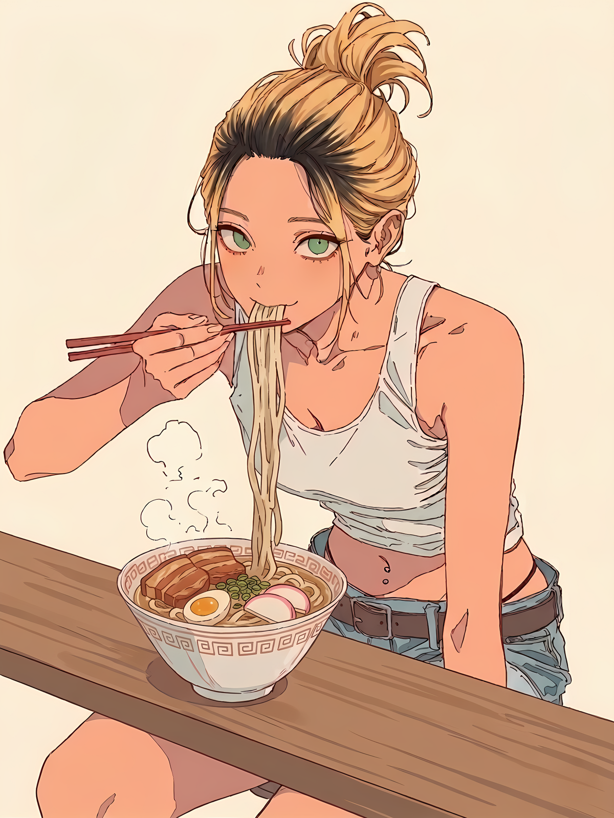 Not ramen, It's Okinawa soba