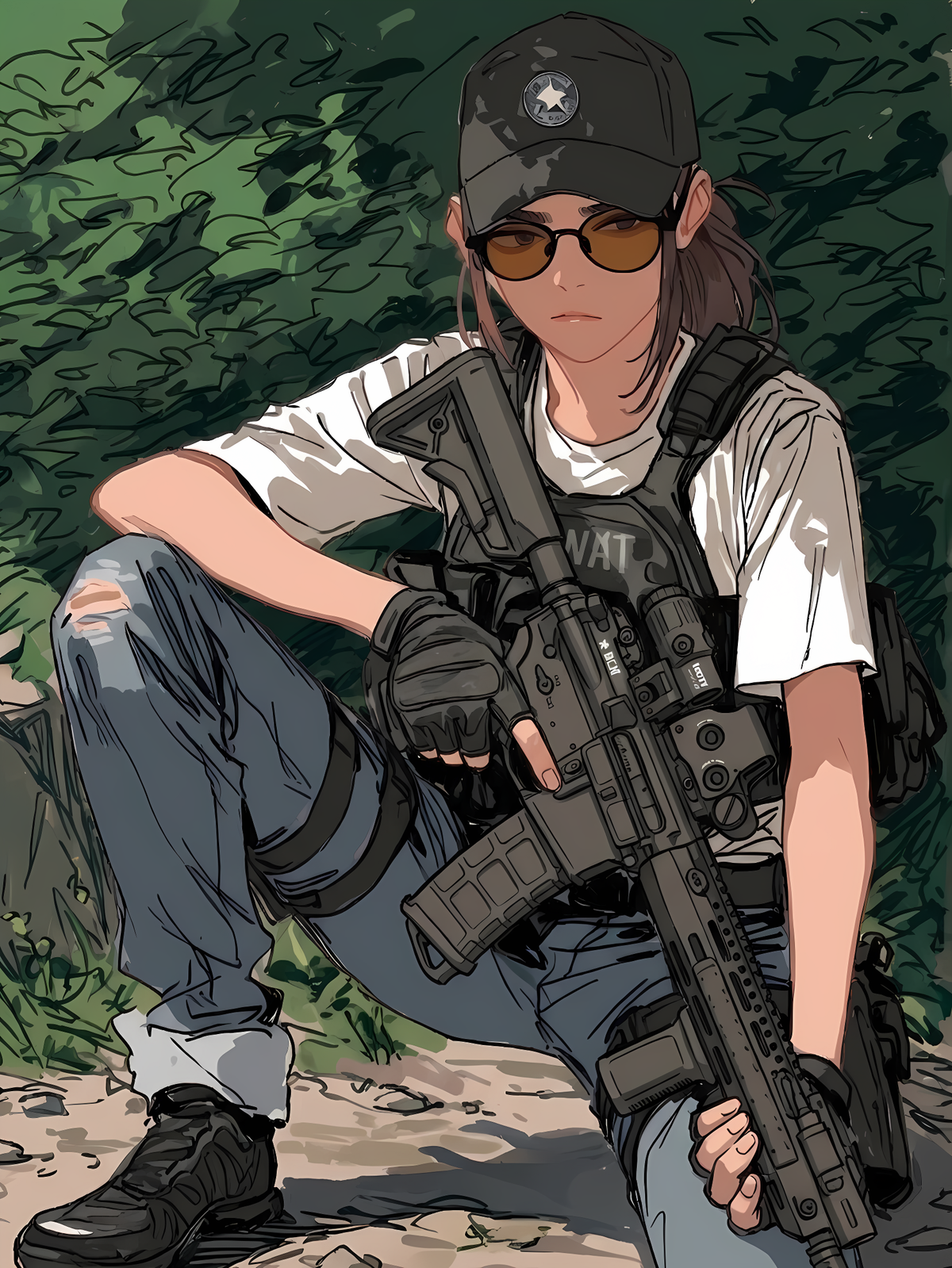 SWAT girl