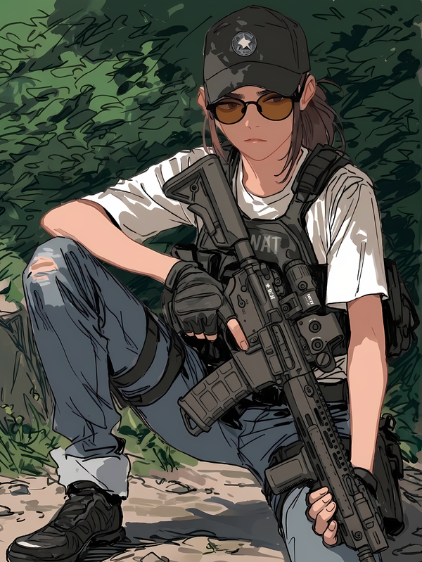 SWAT girl