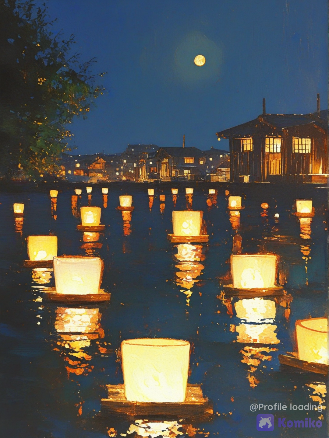 nighttime lantern festival