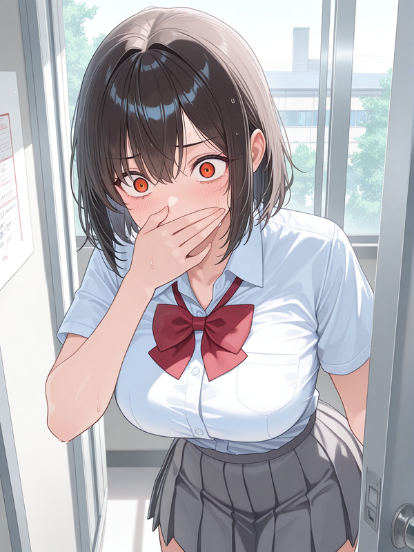 Sensei, Shiro-chan! What are you doing here?
