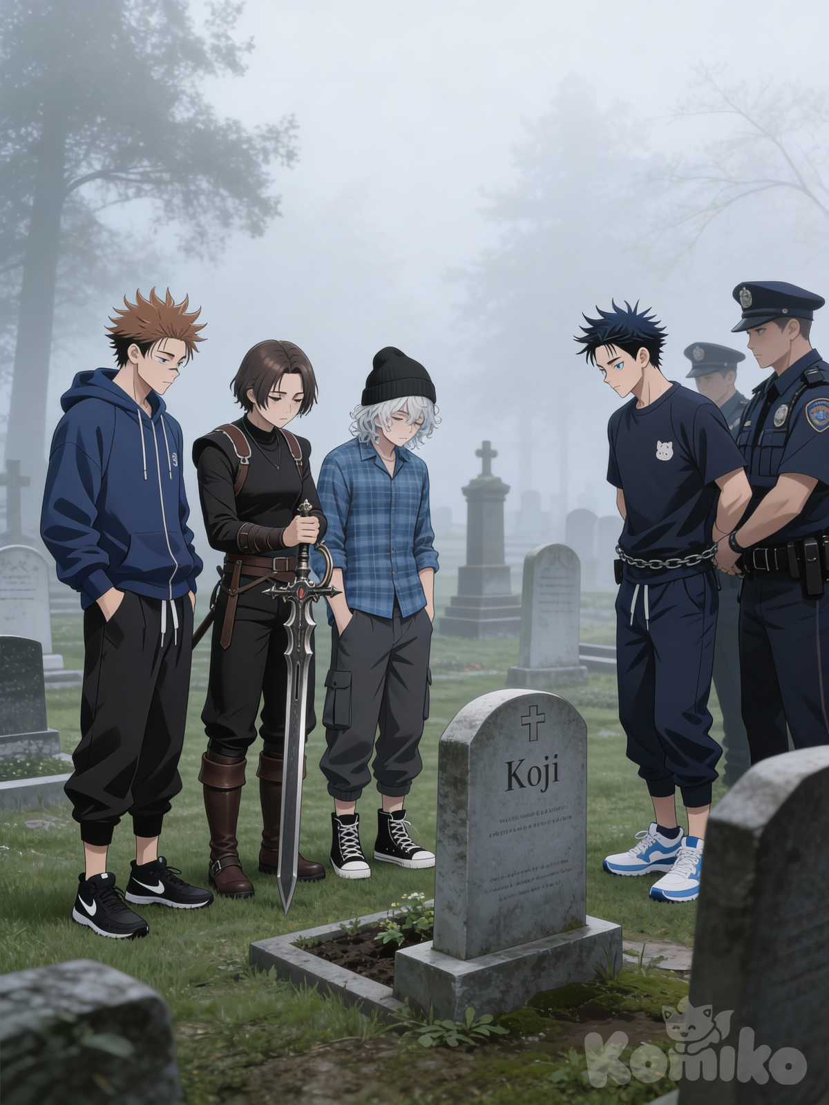 koji's funeral 
