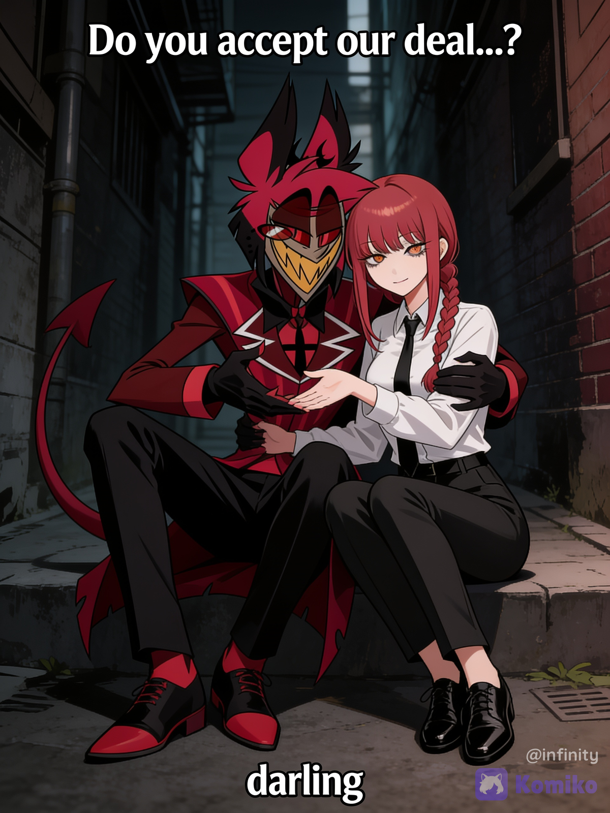 Alastor y makima