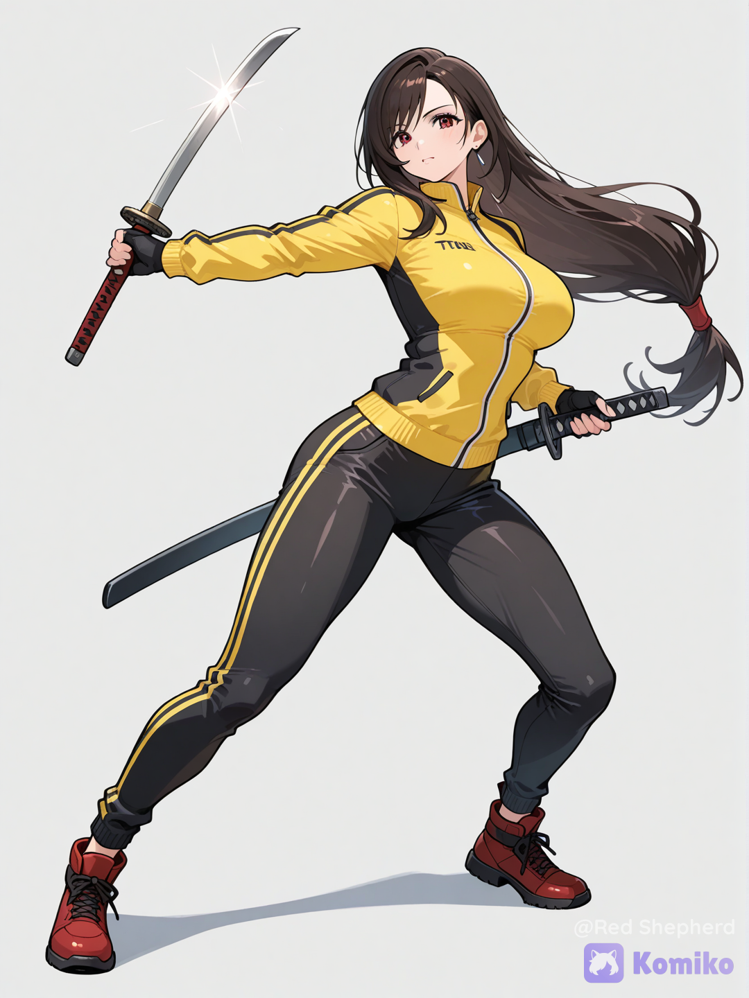 Tifa Lockhart in Beatrix Like Outfit 
