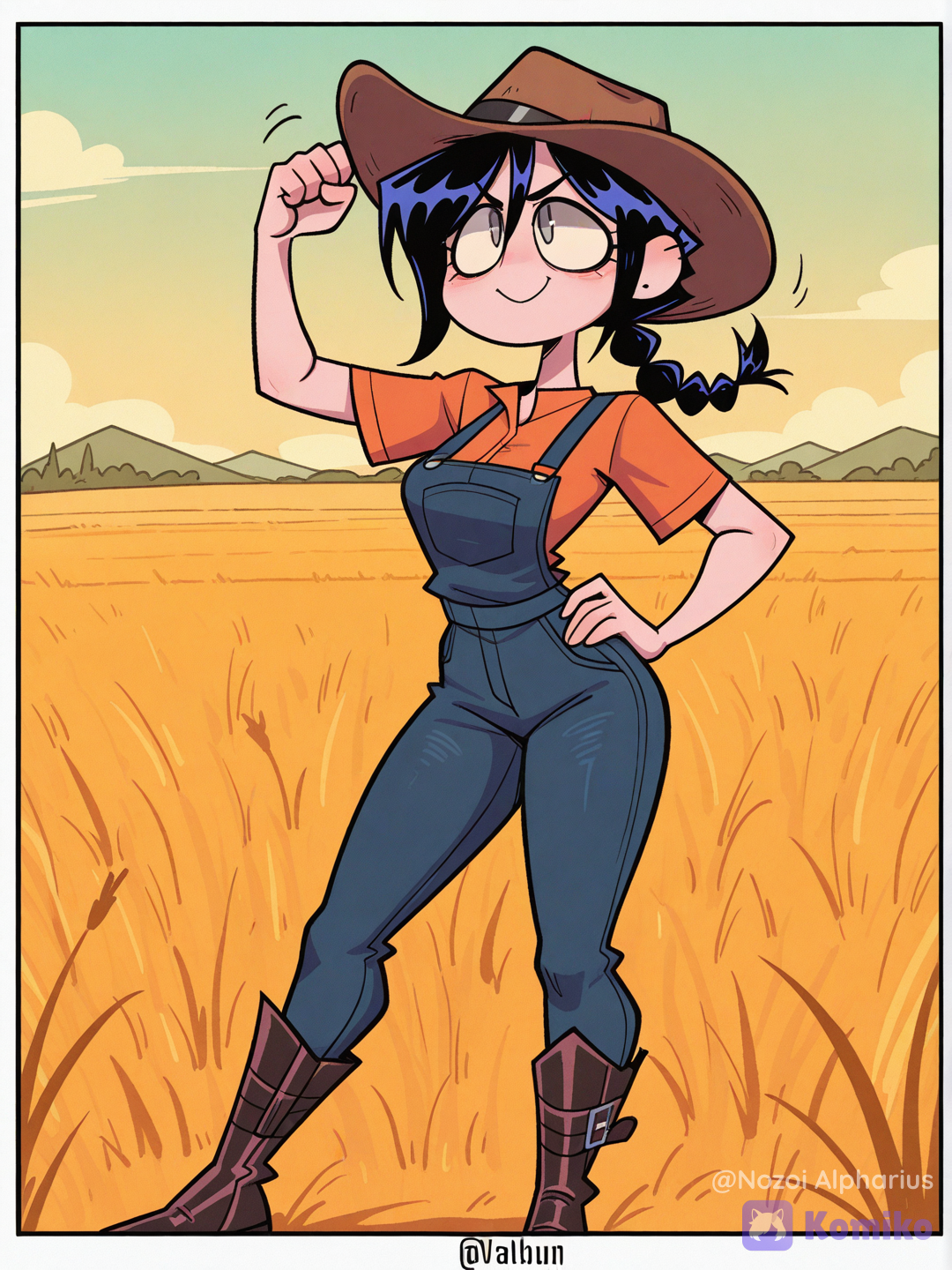 Chica vaquera