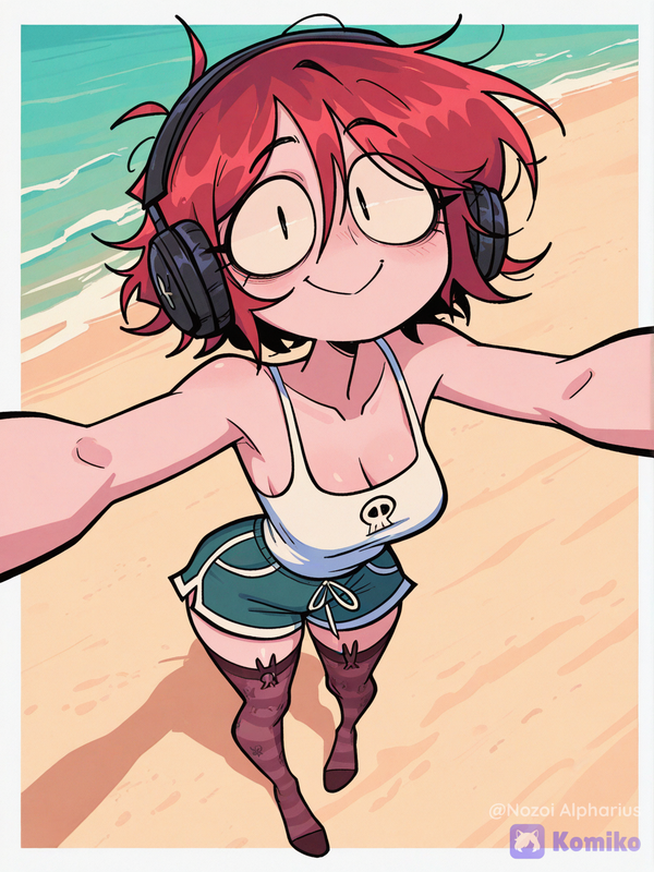 Selfie de playa