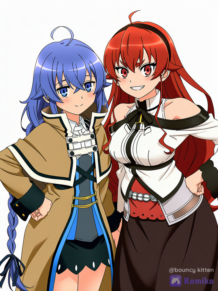 Roxy and Iris