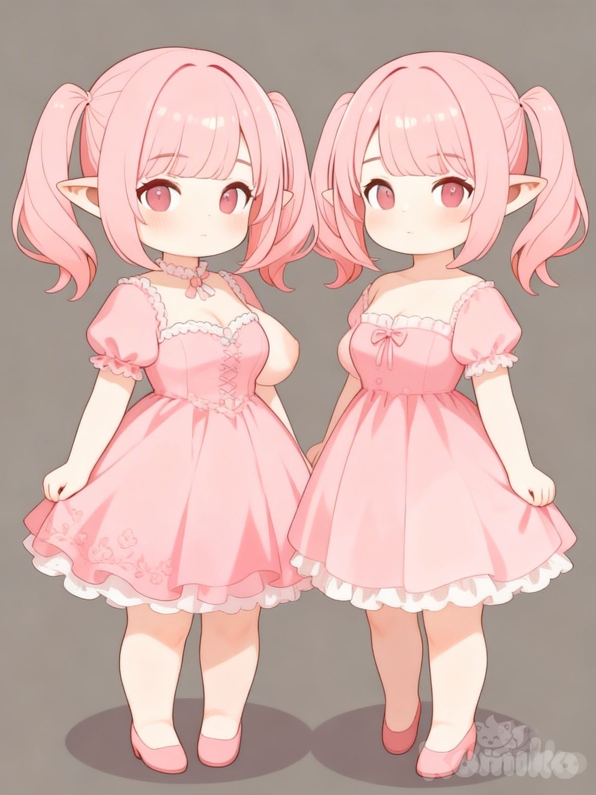 Two lalafells 