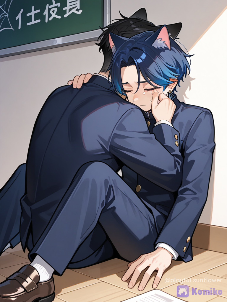 Catboy Comfort Cuddles 🥺💙