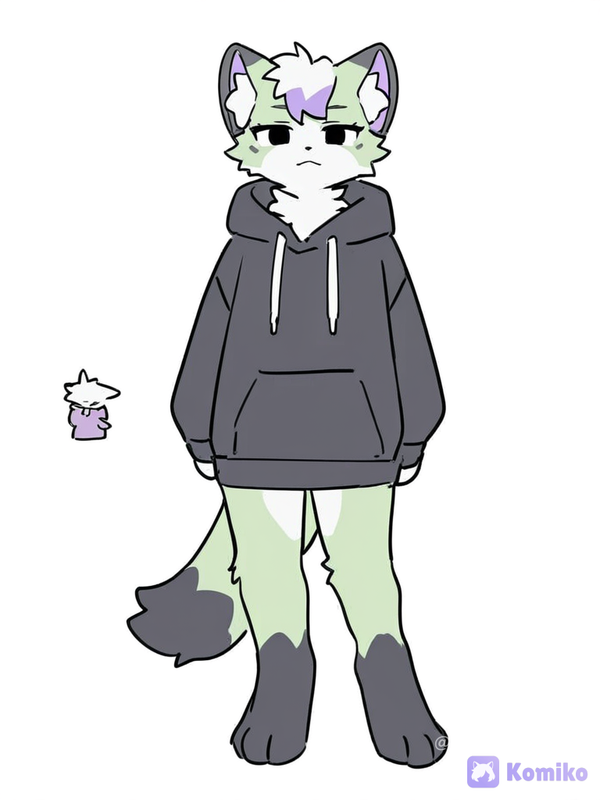 Cozy Green Kitty Hoodie Vibes 🐱💚