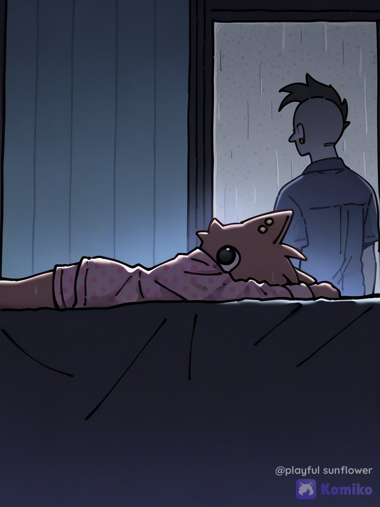 Rainy Nights & Catboy Vibes 🌧️🐾