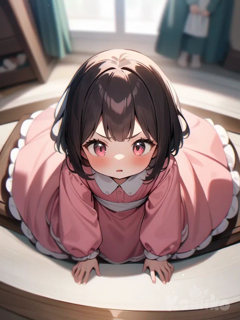 a little girl