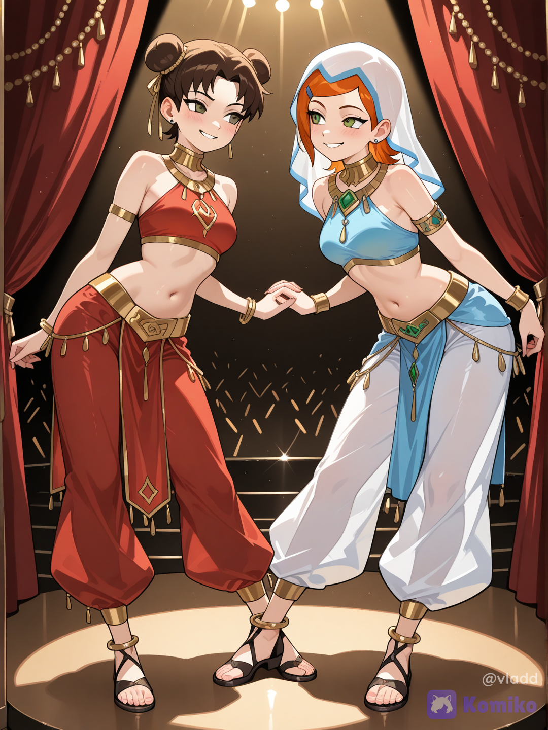 Gwen and tenten