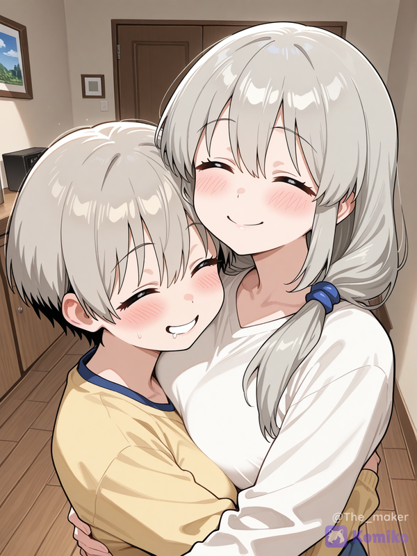 Hana Uzaki and Tsuki Uzaki