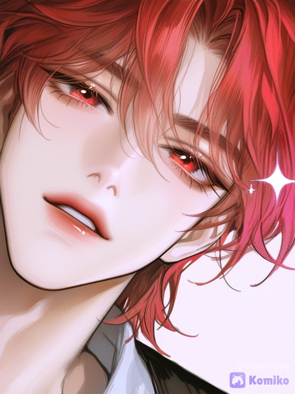 Crimson Sparkle Boy ✨❤️
