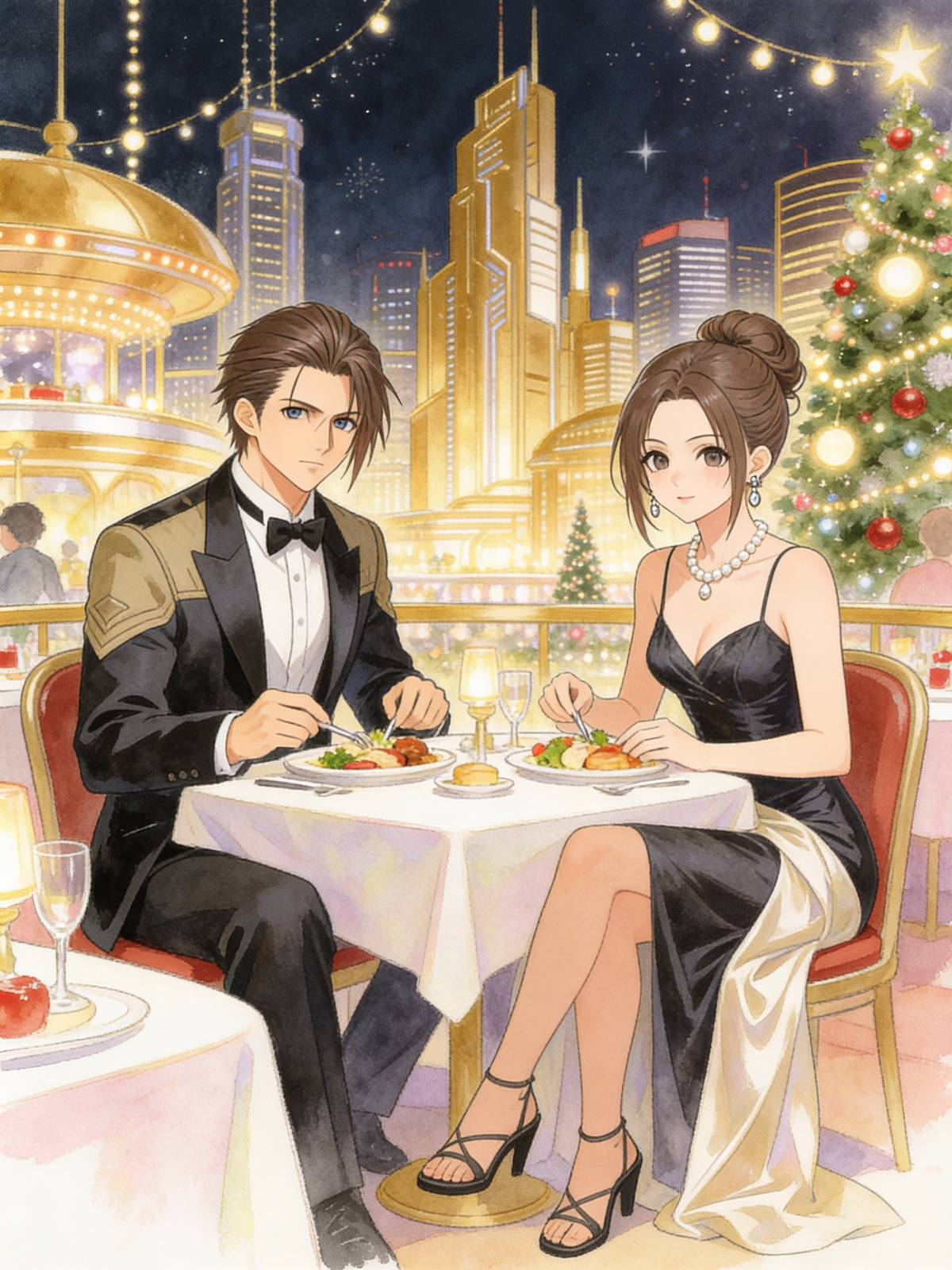 Squall & Rinoa Christmas Date ✨