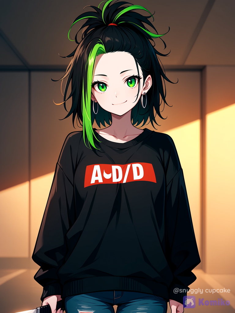 MC badass character.