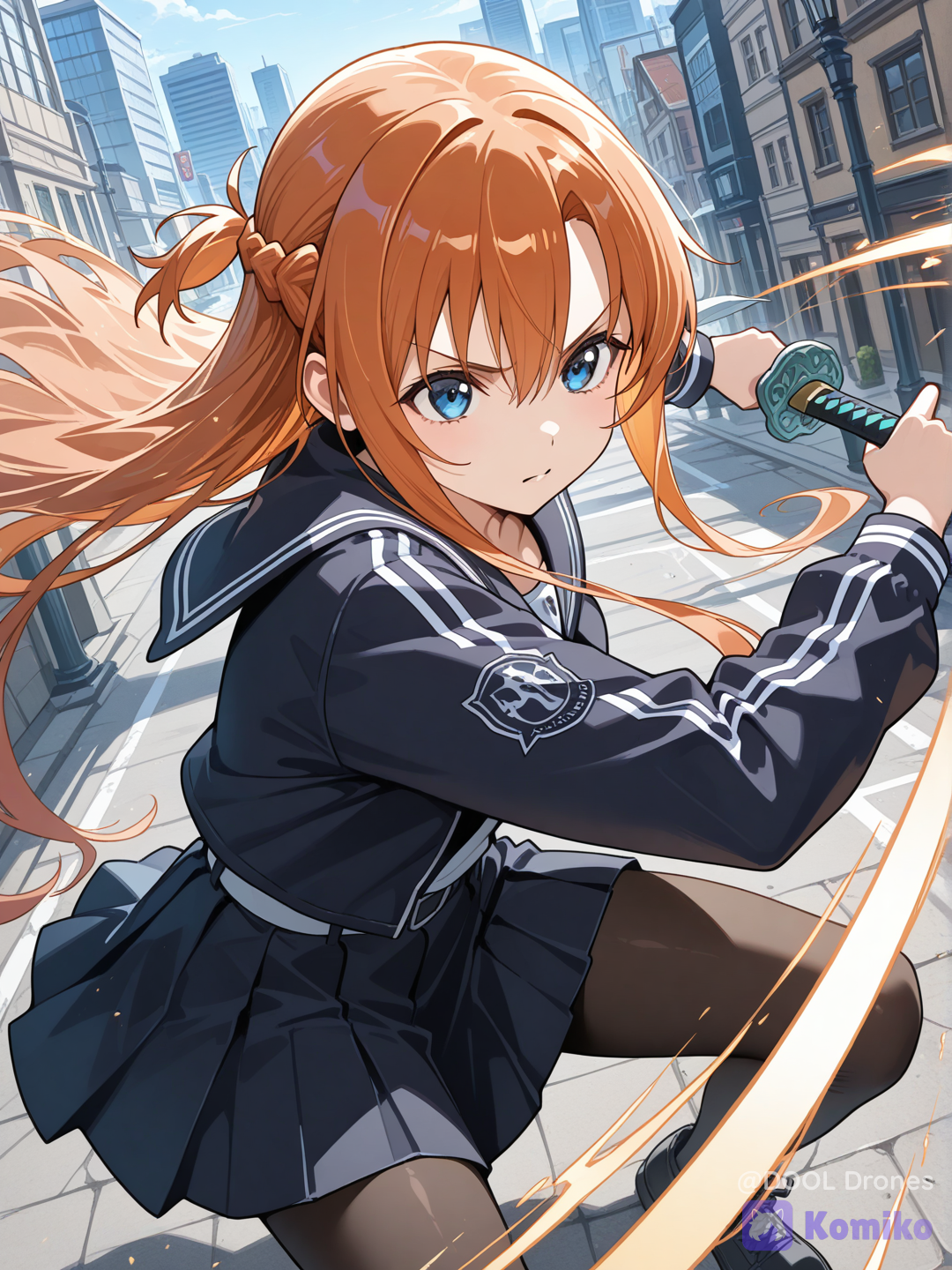 une fille