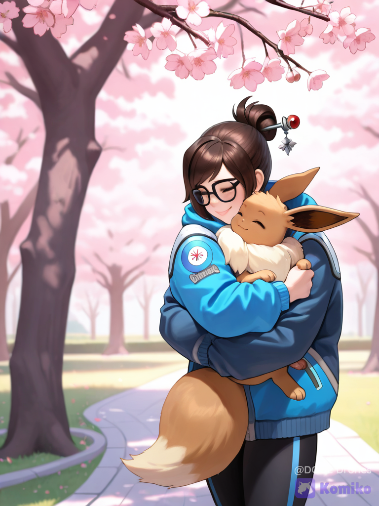 mei + eevee