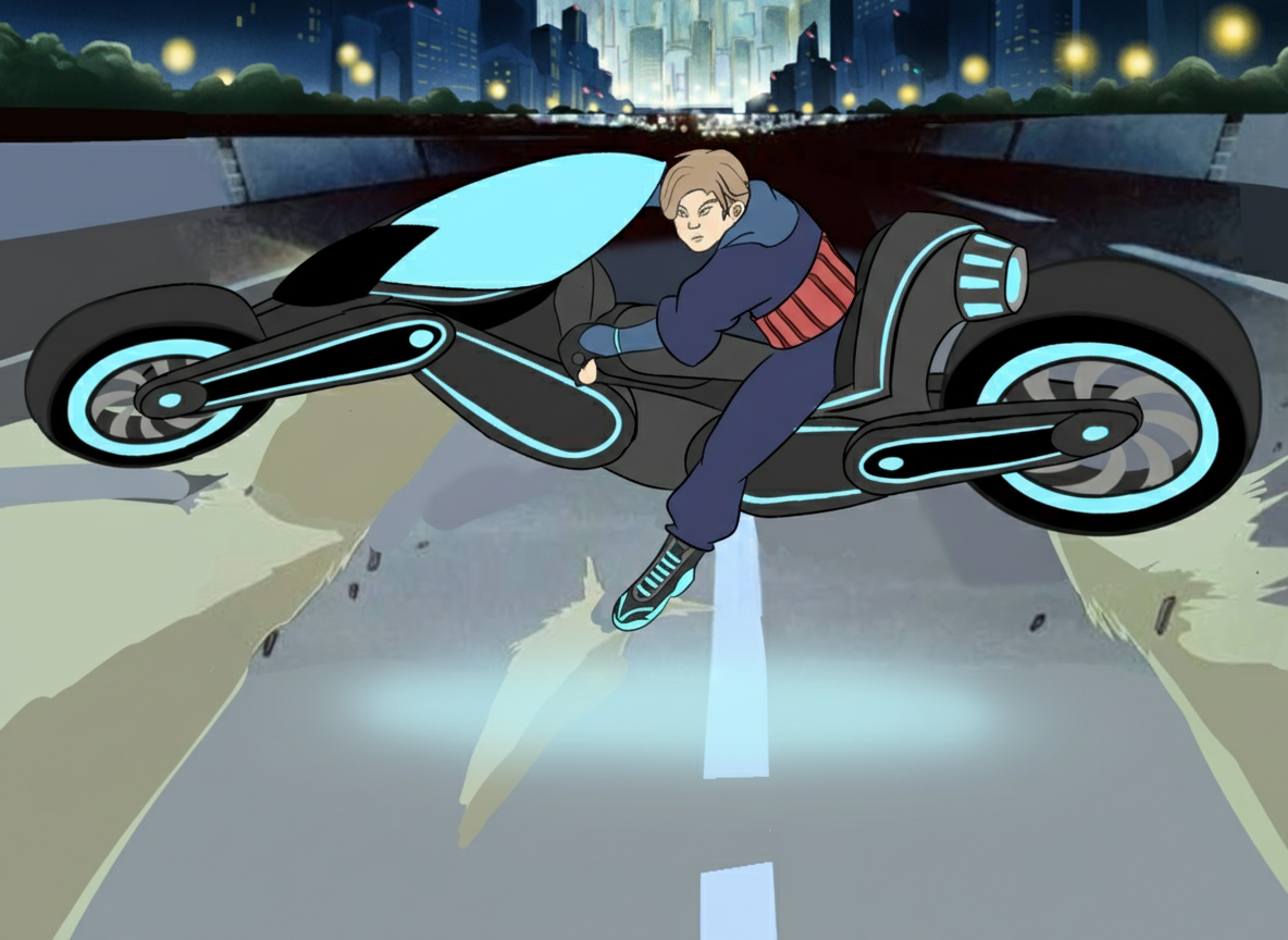 My bike slide 