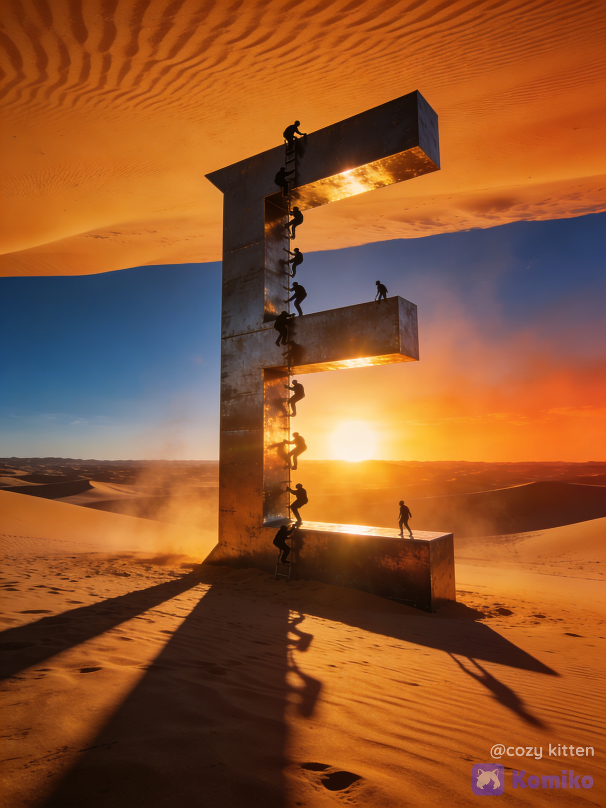 The Desert "E"