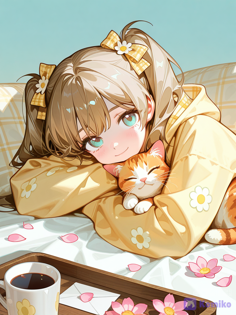 냥이랑 포근한 오후 🌼☕️