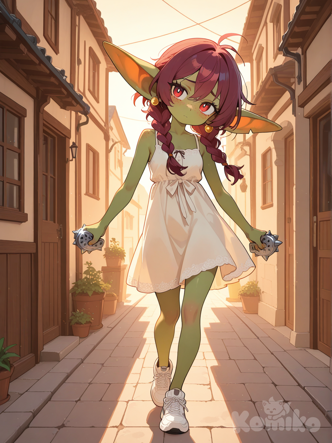 Maybe it's Hali, my new OC
