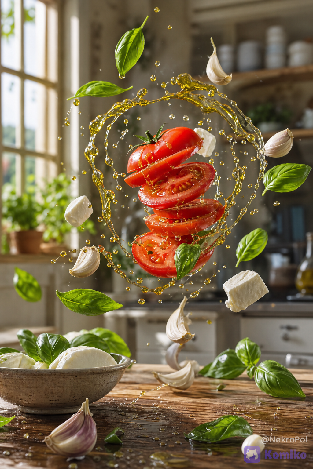 Don't sneeze when you're cooking