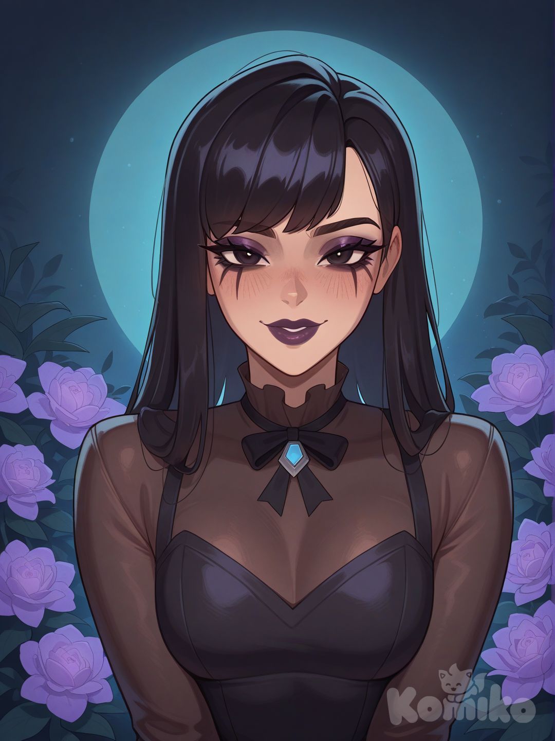 Look at this goth!